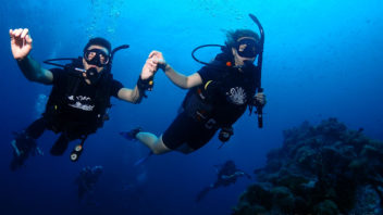 (Try Dive) แพ็คเกจทดลองดำน้ำสำหรับคู่รัก